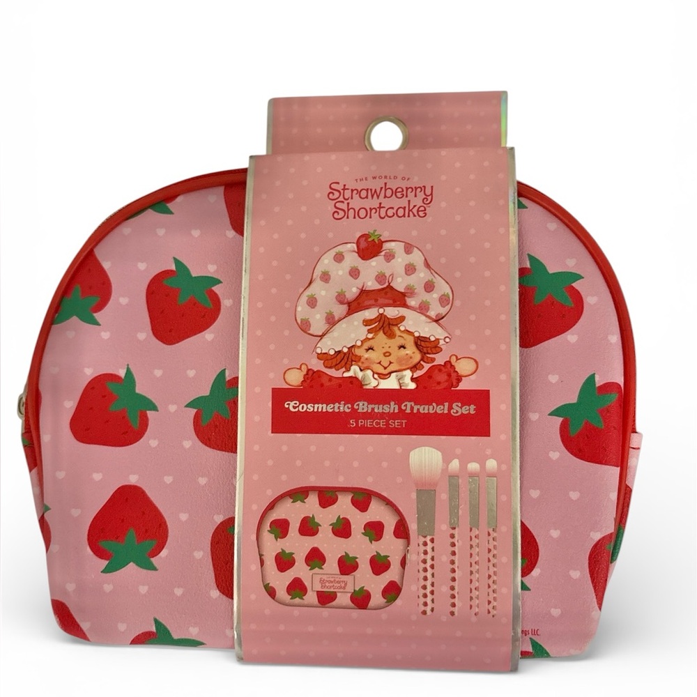 Strawberry Shortcake Cosmetic Brush Travel Set